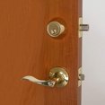 thumbnail image 3 of Design House 782763 Single Cylinder 2-Way Latch Deadbolt, Adjustable Backset, Polished Brass Finish, 3 of 9