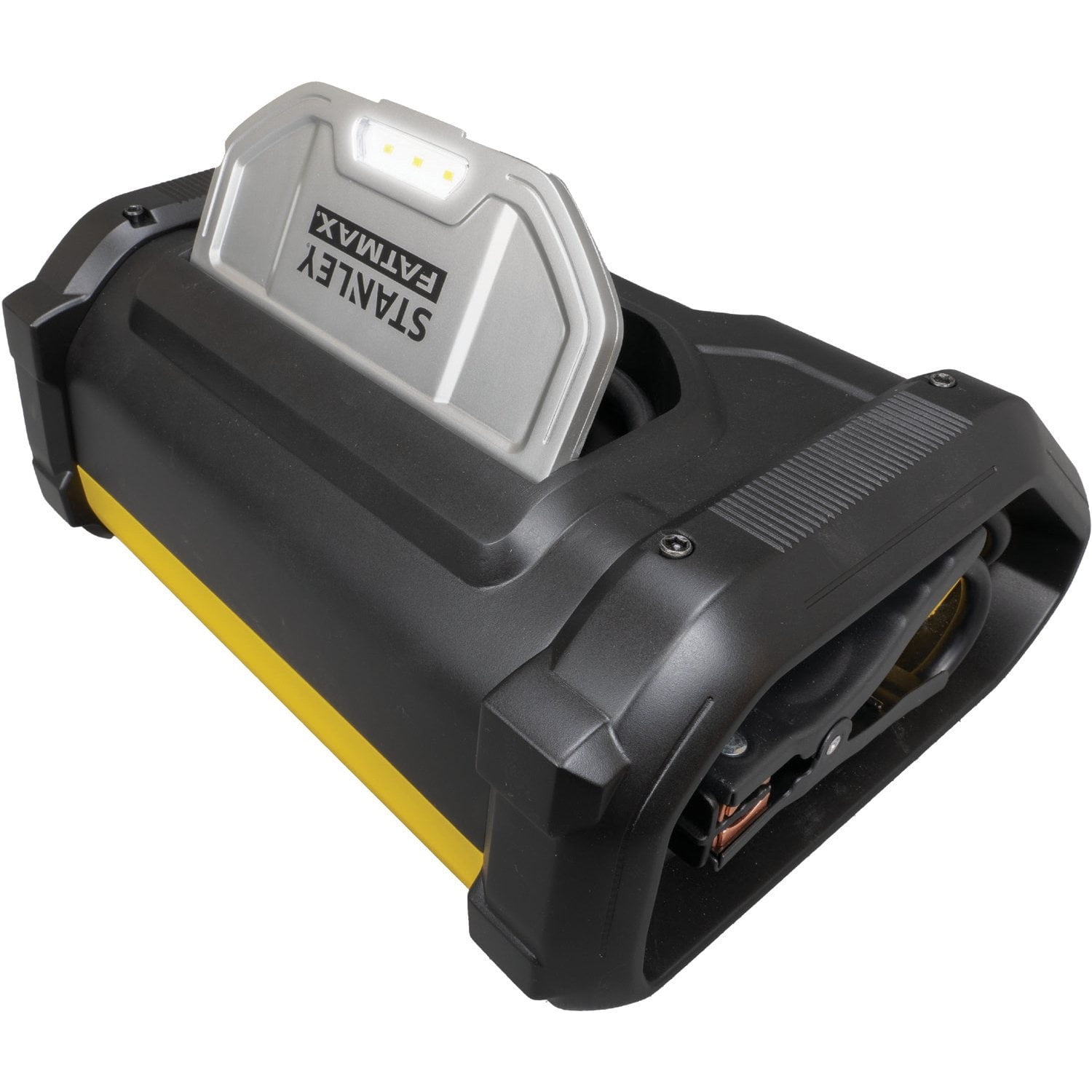 Open Box Stanley Fatmax 1200 Amp Jump Starter with Air Compressor & USB Power