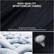 thumbnail image 5 of Pantalones cortos de ciclismo para hombre Pantalones cortos de bicicleta de montaña rellenos de gel 5d para hombre con diseño absorbente transpirable (negro azul), 5 of 5