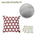 thumbnail image 2 of Majestic Home Goods Indoor Red Hot Large Polka Dot Large Decorative Throw Pillow 20 in L x 8 in W x 20 in H, 2 of 6