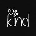 thumbnail image 2 of Dalix Be Kind Embroidered Fleece Cropped Hoodie Cold Fall Winter Women in Black 2XL XX-Large, 2 of 5