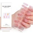 thumbnail image 6 of Semi Cured Gel Nail Polish Strips Gel Nail Sticker/Wraps (16Extra-Long Sticker), 6 of 21