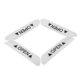 thumbnail image 2 of Kenally 4 Uds. De cinta reflectante de seguridad para puerta de coche, pegatinas de señal abierta, calcomanías de alerta, marca de advertencia Herramientas de reparación de automóviles Blanco Kenally CZ9926-03B, 2 of 5