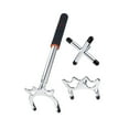 thumbnail image 1 of Baohd Retractable Billiards Pool Cue Stick Bridge with Removable Head Telescopic Rack Long Handle Playing Accessory Table Competition Silver, 1 of 9