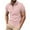 Pink, variant on ZRGHAOYLQ Short Sleeve Button Up Shirt Tops Big and Tall Shirts for Men Solid Color Loose Fit Tshirts Casual Vacation Tops for Men