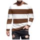 thumbnail image 2 of Blusas y camisas de manga larga y cuello redondo para hombre, camisetas casuales con estampado de moda y cuello redondo, blusas de licra de manga corta para hombre., 2 of 5