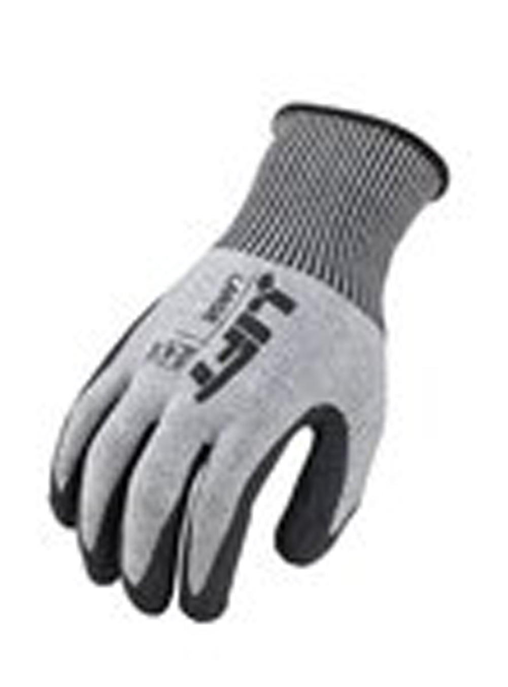 Lift Safety GFN-12KL Fiberwire Nitrile Dipped Glove - Large