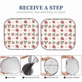 thumbnail image 6 of Fotbe Strawberry 2-Piece Car Windshield Sun Shade | Sun Blocker for Car Windshield | Foldable Automotive Interior Accessories for Sun Protection-, 6 of 7