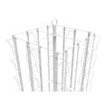 thumbnail image 4 of FixtureDisplays® Adjustable Greeting Card Rack 4x6"-7x5" Horizontal Vertical Post Card Display.Pocket Size: 4.5-11" Wide X 5.8" Tall, 64 Pockets. 11603-L-DOUBLE-WHTK, 4 of 5