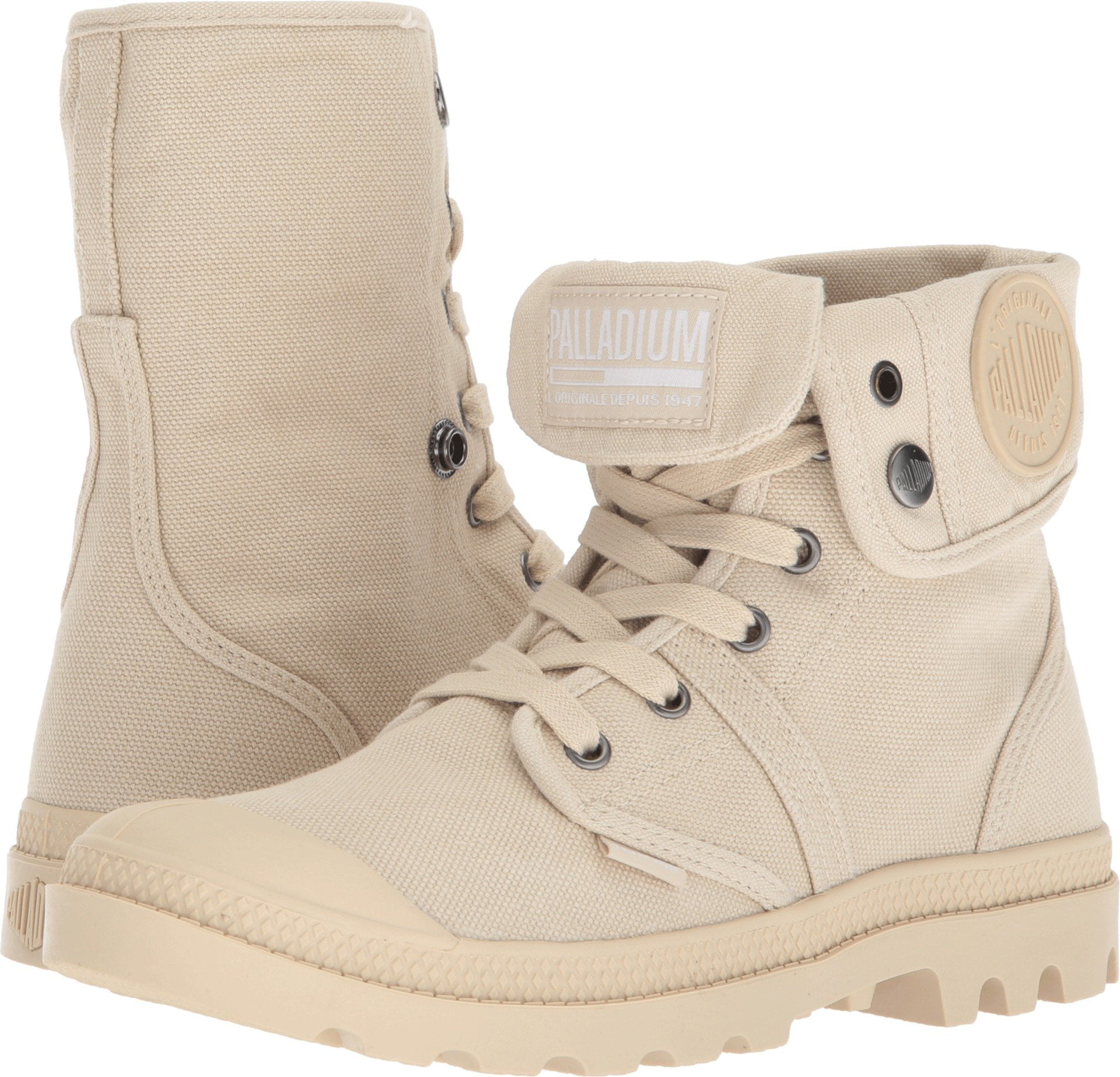 Palladium Baggy Schuhe High Top Women Sneaker sahara ecru 92353-238 Boots 