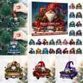 thumbnail image 4 of 2025 2D Printed Flat Truck Ornament Advent Calendar with 24 Unique Vehicle Designs for Festive Countdown Celebration, 4 of 7