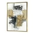 thumbnail image 1 of Glam Cream Dream II - Modern & Contemporary Framed Canvas, 1 of 3