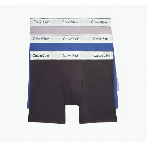 Calvin Klein Men's Modern Cotton Stretch 3 Pack Boxer Brief