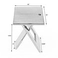 thumbnail image 3 of Butler Specialty Hammond Coffee Mango Wood  Folding Table, 3 of 7