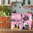 12pcs Bags With 18pcs Round Stickers Trick Or Candy Bags Goodie Bags