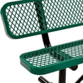 thumbnail image 4 of 96"  Bench With Back Rest, Green, 4 of 7