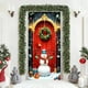 thumbnail image 5 of Seyotauo Christmas Door Cover Decoration Santa Claus Front Door Cover Xmas Hanging Banner Santa Background for Home Holiday Christmas Decoration, 5 of 6
