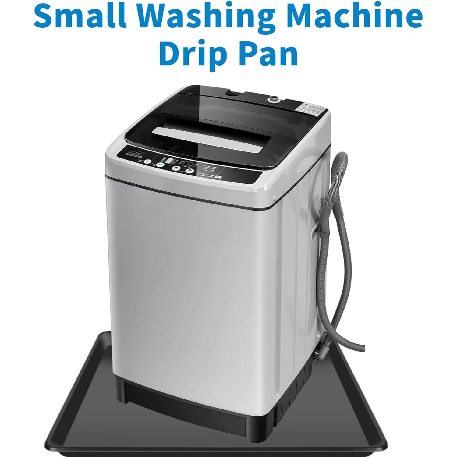 22'' x 21''Large Drip Tray, Mini Fridge Drip Pan, Portable AC Drip Pan, Under Washer Pan, Dishwasher Pan, Oil Drain Pans for Changing Oil