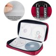thumbnail image 3 of Coofit CD Case 96 Capacity Nylon Heavy Duty DVD Holder CD Organizer CD Storage Case, 3 of 10