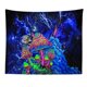 thumbnail image 1 of 1 pieza colgante de pared de galaxia nebulosa, tapiz hippie psicodélico de arte abstracto, decoración de pared de dormitorio con patrón de planeta, setas y relámpagos, 200*150cm JAMW Sencillez, 1 of 5