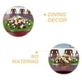 thumbnail image 3 of OULII Artificial Grass Mat Green Table Mat for Restaurant and Picnic Use 1Pack, 3 of 8