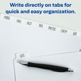 thumbnail image 2 of Avery Plain Tab Write & Erase Dividers, 8-Tab, White, 24 Sets (11507), 2 of 6
