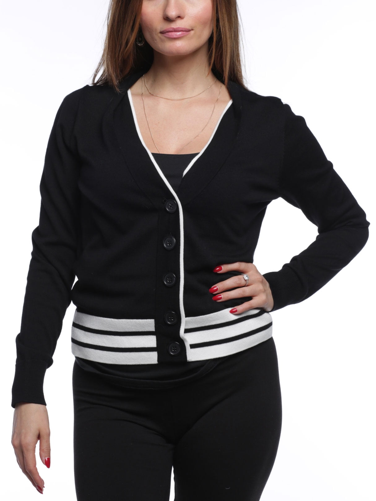 black silk cardigan women's