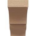 thumbnail image 2 of 6"W x 12"D x 12"H Classic Asheboro Rough Cedar Woodgrain TimberThane Corbel, Primed Tan, 2 of 6