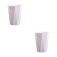 thumbnail image 1 of Justharion Wide Applicaiton Trash Can For Household - 6L Capacity Easy Access Simple White S 2Set, 1 of 6