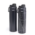 thumbnail image 1 of Ensemble de 2 bouteilles en Acier Inoxydable à Double Paroi de 24oz Mainstays, 1 of 5
