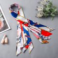 thumbnail image 2 of Un conjunto completo de pañuelos de seda, bolsas para corbatas, cajas de regalo y pañuelos de seda decorativos con cintas finas y estrechas, cintas para el pelo, bordes inclinados y pañuelos de seda, 2 of 6