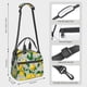 thumbnail image 2 of Disketp Lemon Seamless Pattern Oil Painting Effect Lonchera Térmica para Mujer y Hombre, Bolsa de Almuerzo Reutilizable e Impermeable para Trabajo, Viajes y Picnic, 2 of 7