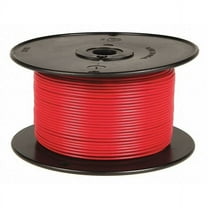 BATTERY DOCTOR Primary Wire,10 ga.,19,100 ft.,60V,Red 81005