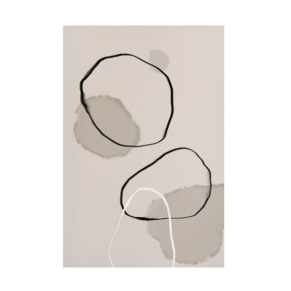 Trademark Fine Art Pictufy Studio Splash Rings 004 Canvas Wall Art