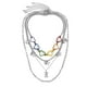 thumbnail image 1 of Collar en capas Colgante de mariposa Accesorios de joyería Gargantilla de cadena larga Collares para mujeres Niñas Boda Festival Fernando Collar multicapa, 1 of 3