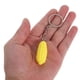 thumbnail image 5 of Moluckfu 4Ud Llaveros Decorativos De Artificial Amarillo Con Estilo Y Ligero, 5 of 8
