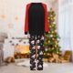 thumbnail image 4 of Conjuntos de pijama familiar de Navidad Cuello de capucha Ropa de dormir linda Parejas de algodón sueltas Jóvenes FLhrweasw Nuevo, 4 of 9