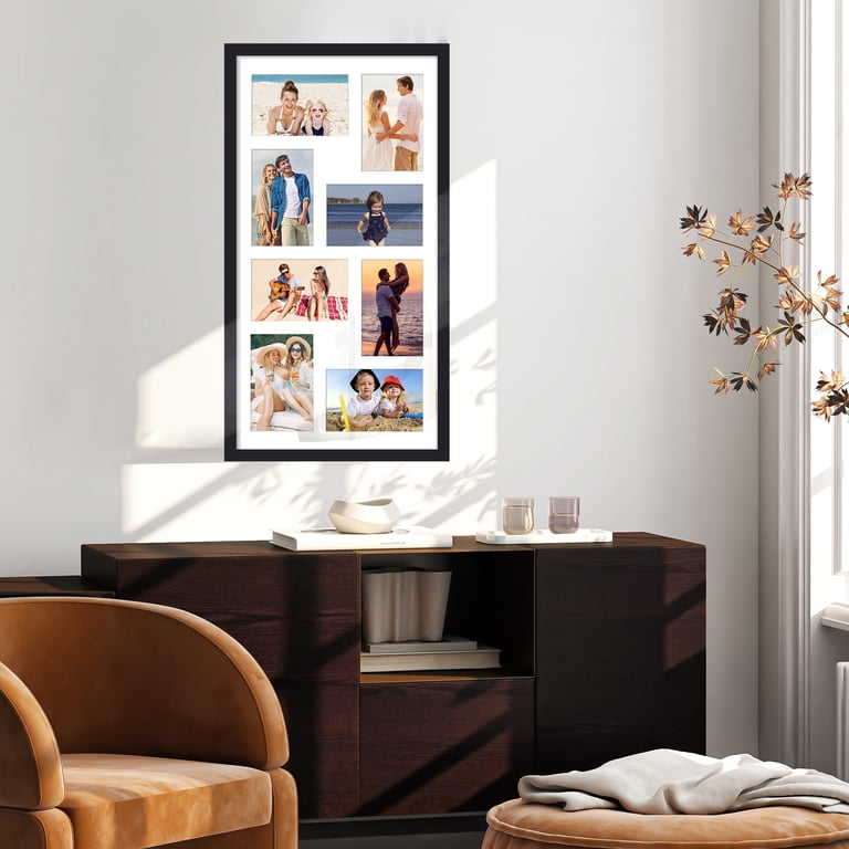 Sindcom 12x23 Collage Picture Frame Black photo 4