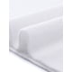 thumbnail image 5 of Suéter de cuello simulado para mujer INSPIRE CHIC, ligero, ajuste slim, de media manga, parte superior de punto, XS, blanco, 5 of 6