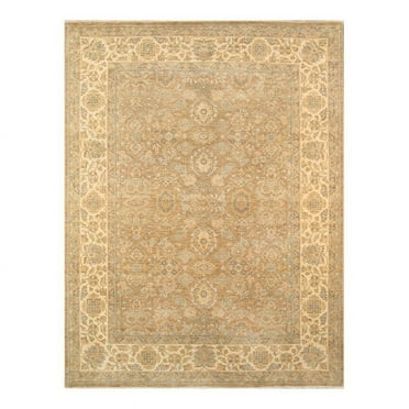 Pasargad Home Melody Collection Hand-Knotted Wool Area Rug 9' 3" X 12' 2"