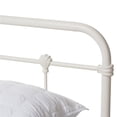 thumbnail image 4 of Baxton Studio Mandy Full Metal Spindle Bed in White, 4 of 4