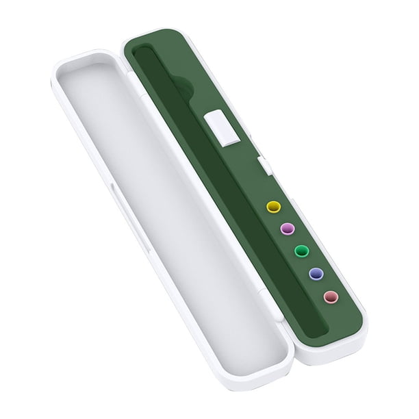 Caja de Almacenamiento Btafrte Funda Portátil para Estuche Porta Lápices Verde