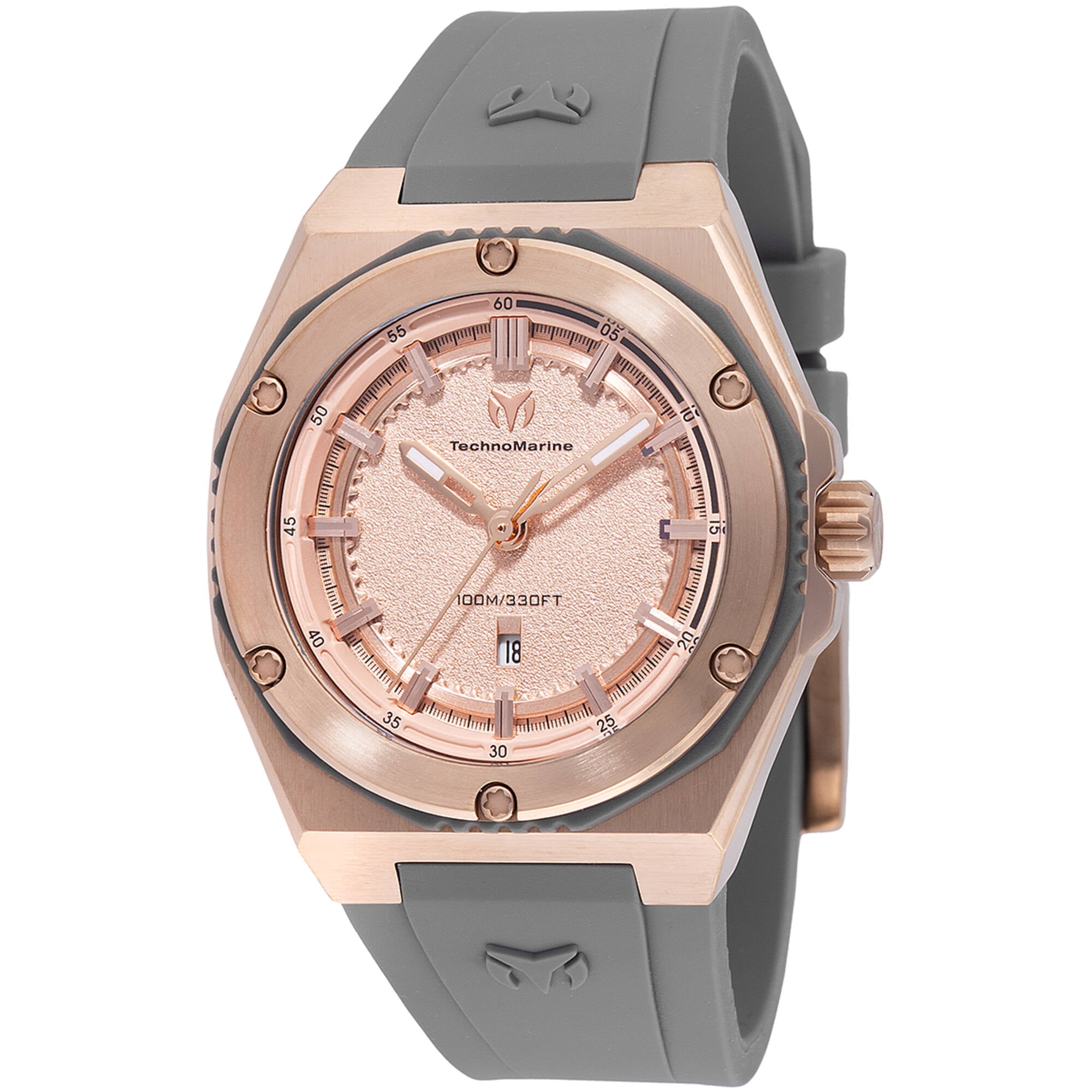 NWT Technomarine Mother of Pearl Luna Watch Gold tone TechnoMarine Luna Tides Women main image 2