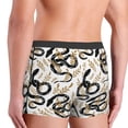 thumbnail image 3 of Goofa Snake Printed Men's Boxer Briefs Underwear, Moisture-Wicking Underwear, Trunk,Soft and Breathable Cotton Underwear-Small, 3 of 9