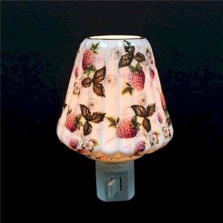 

Stawberries on A Lamp Shade Shaped Night Light