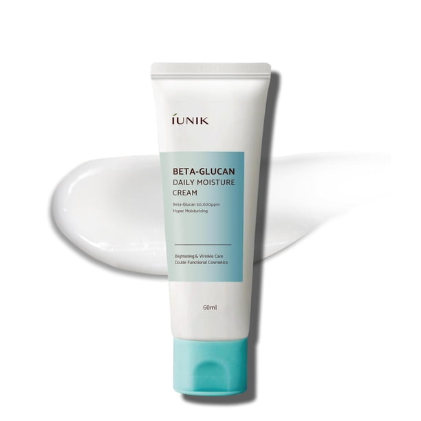 Crema hidratante diaria con betaglucano IUNIK, 60 ml
