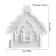 thumbnail image 2 of DIY Silicone Casting Mould Set for Creating 3D Plaster Art and Festive Table Decorations, 2 of 4