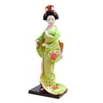 thumbnail image 5 of Ethnic Japanese Geisha Dolls Oriental Doll Decorative Traditional Statues Asian Folk for Home Store Office Desktop style C, 5 of 9
