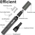 thumbnail image 4 of Recortador de Pelo de Nariz y Orejas para Hombres y Mujeres, Recortador de Pelo de Nariz Recargable por USB, Cortapelos de Nariz Resistente Al Agua IPX7, 4 of 5