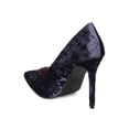 thumbnail image 3 of New Women Qupid Milia-01 Velvet Pointy Toe Stiletto Pump, 3 of 5